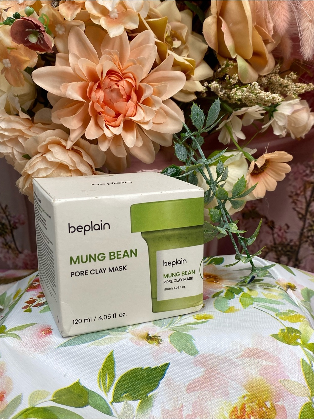 Mung Bean Pore Clay Mask — Cream/Green